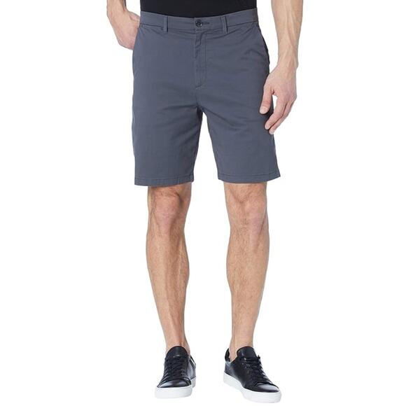 Calvin Klein Men's Asphalt Stretch Cotton Infinite Flex Chino Shorts Size 38W - Picture 1 of 3
